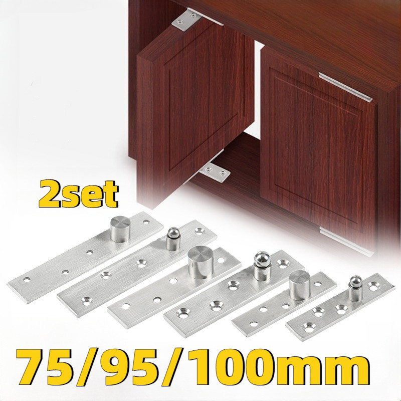 2set Engsel Pivot Pintu Kayu Engsel Putar Pintu Kayu Engsel Putar Engsel Pivot Pintu