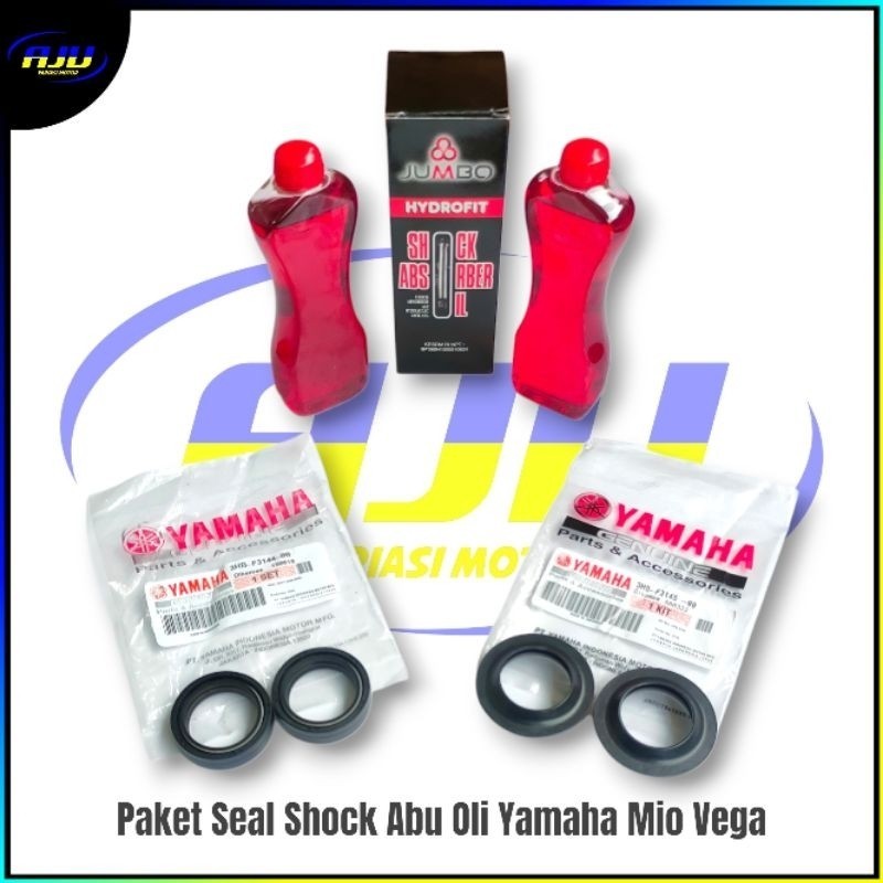 Seal Shock Depan Mio Seal Abu Mio Set Oli Jumbo 200 ML PNP Motor Yamaha Mio Soul Fino X ride Vega Ju