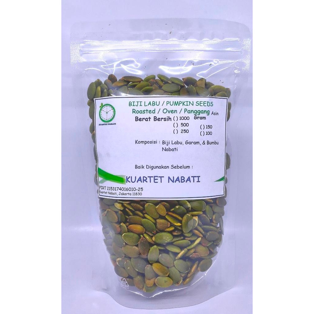

250gr Roasted Pumpkin Seed Salted - Biji Labu Kupas - Oven - Asin
