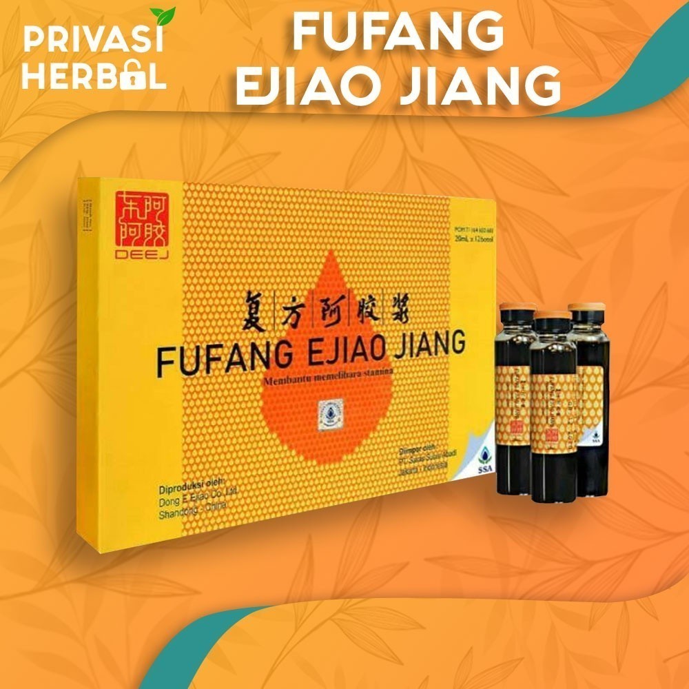 Fufang Ejiao Jiang   SSA 1 Box isi 12 Obat Menaikkan Trombosit Obat Demam Berdarah DBD Halal BPOM OR