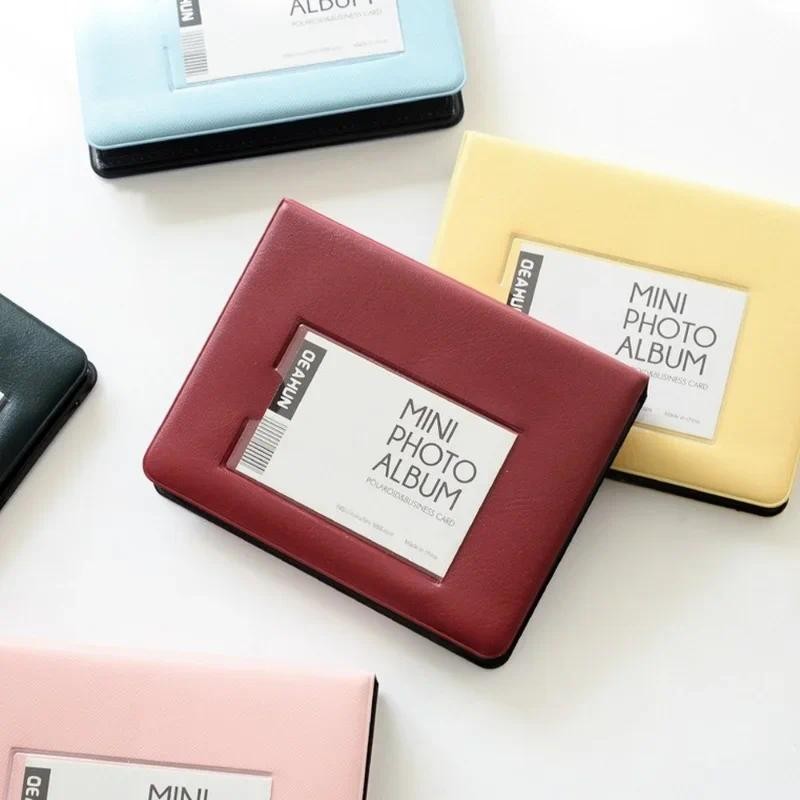 

3 Inch Pvc Pocket Photo Album Instax Mini 8/9/11 Album Blank Mini Instax Mini Photo Album