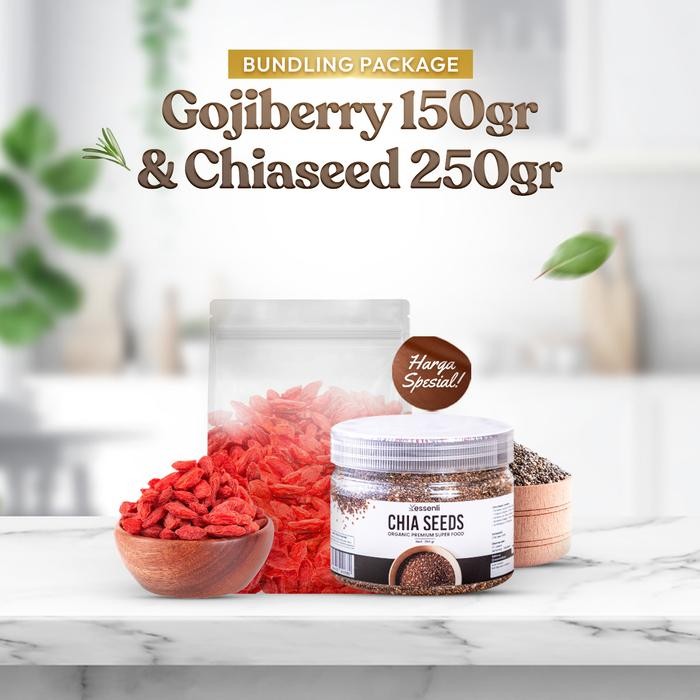 

Bundling Gojiberry 150gr dan Chiaseed 250gr