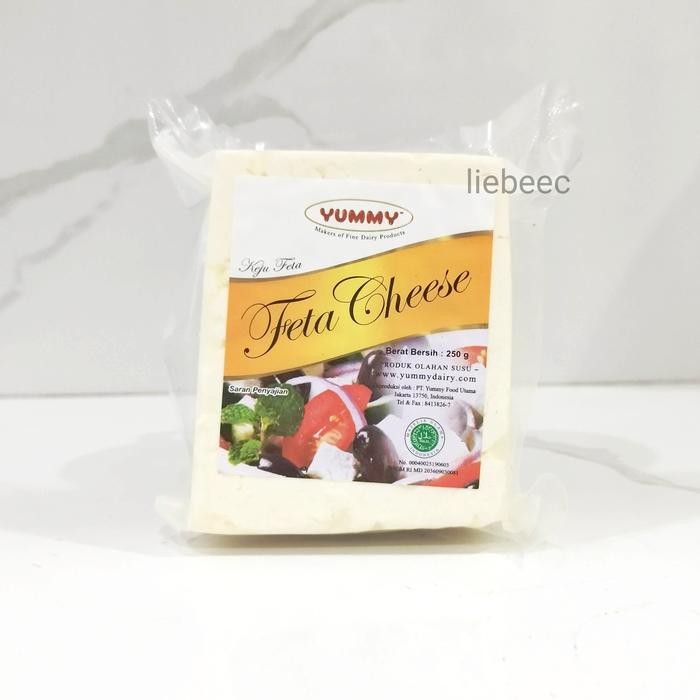 

[PROMO EXP TERBARU] Yummy Feta Cheese 250gr / Keju Fetta 250 gr Bergaransi Terlaris