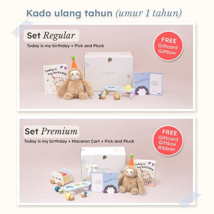 

Learning Time- Giftset/Paket hadiah bayi/Hampers bayi premium/Hampers bayi premium/Kado ulang tahun anak premium - Newborn A, Regular