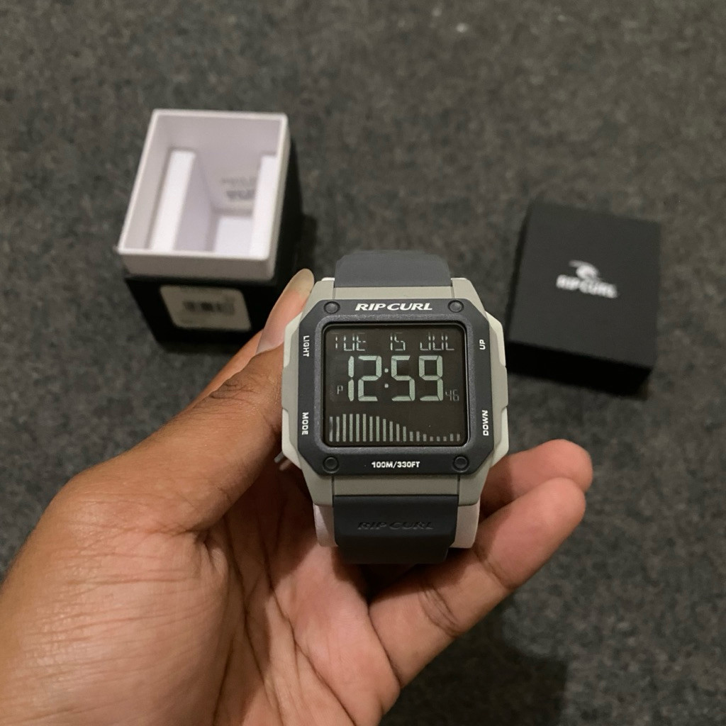 Jam Tangan Ripcurl Odyssey Tide Grey Original