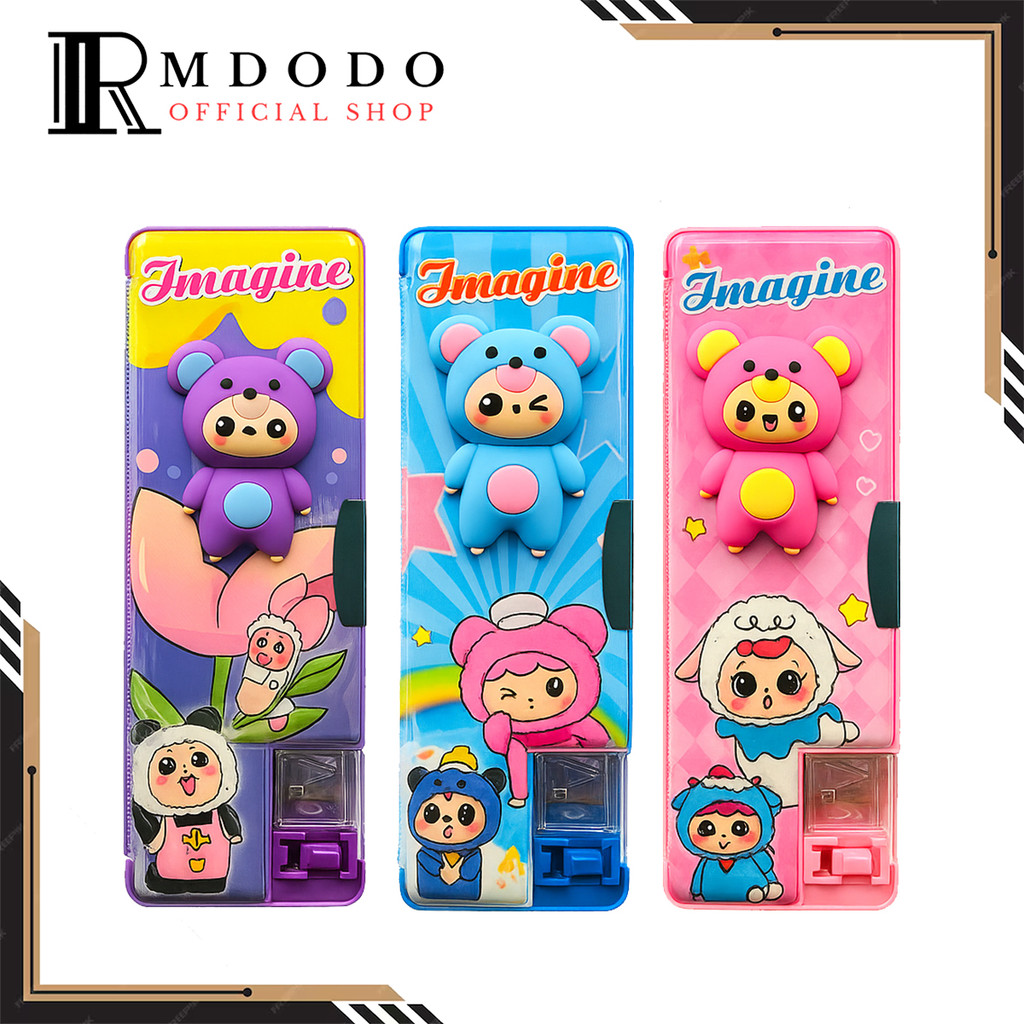 

Rmdodo - Kotak Pensil Magnet 2 Sisi Karakter Ada Serutan / Tempat Pensil Imagine KT-513