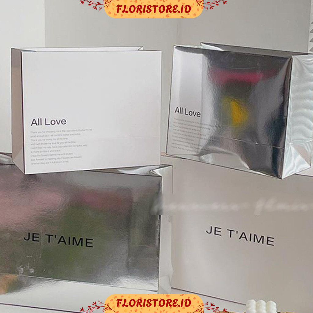 

CARDBOARD BAG / KERANJANG BUKET BUNGA / AKSESORIS BUKET / FLORIST BAG SUPPLY / FLOWER BASKET / PAPER BAG