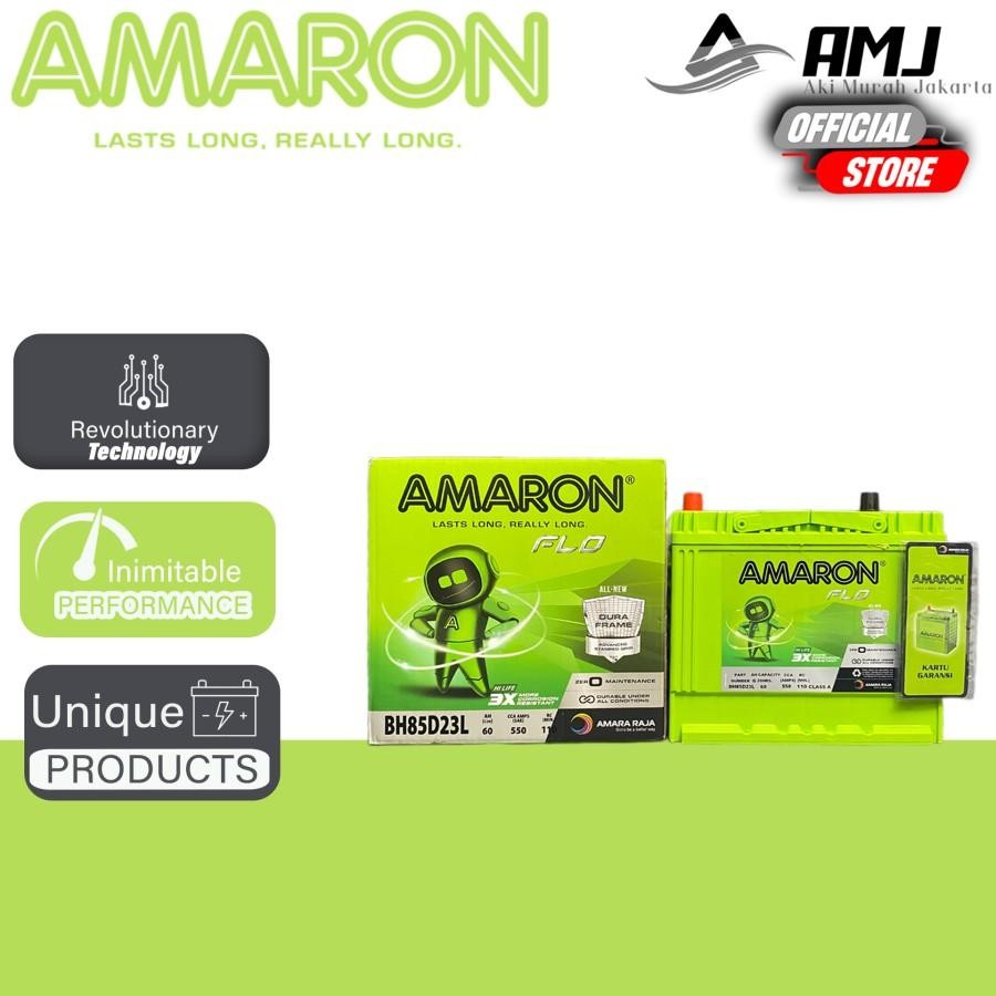 Amaron Hi Life Flo Aki Mobil Wuling Alvez 55D23L / 85D23L - 60Ah Aki Kering