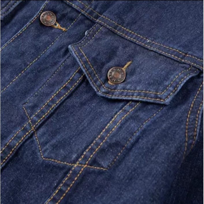 King Of Sultan - JAKET JEANS PRIA BIOWASH TERBAIK JUMBO