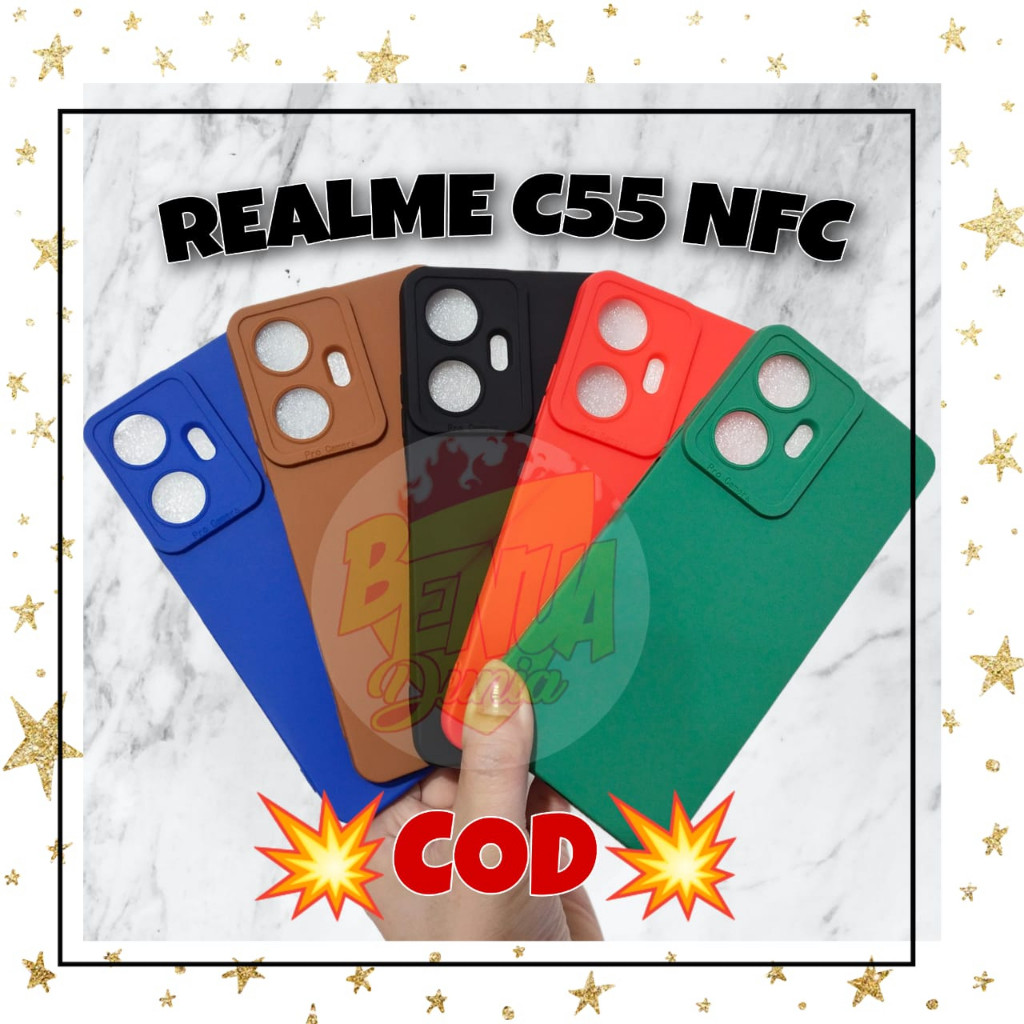 SOFTCASE REALME C55 NFC || CASE BABY PRO KAMERA REALME C55 NFC - BD