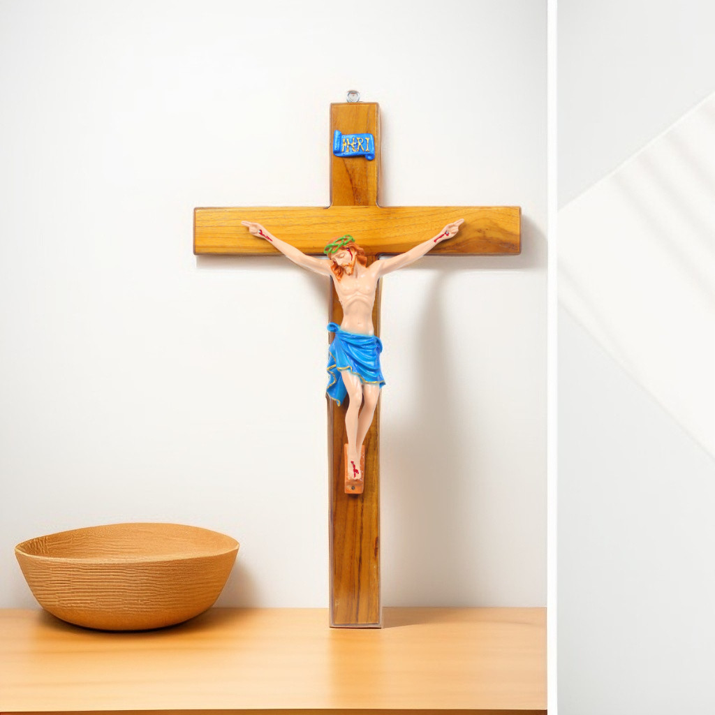 SALIB GANTUNG KATOLIK 50 CM / SALIB GANTUNG BESAR / SALIB DINDING / SALIB UKURAN BESAR / SALIB JUMBO