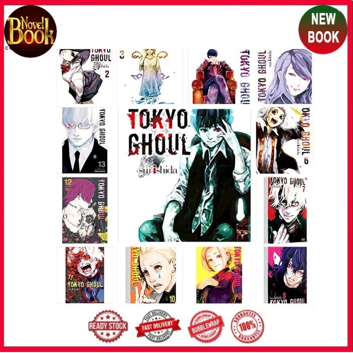 Tokyo Ghoul by Sui Ishida (14 book series) - TokoNovelBook