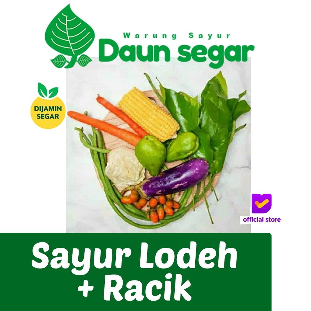 

paket sayur siap masak paket Sayur Lodeh + racik paket sayuran