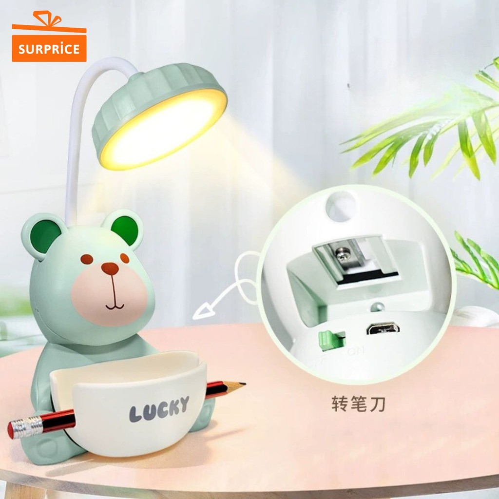 

Surprice Lampu Belajar Bear / Lampu Belajar Rautan / Lampu Belajar Lucu