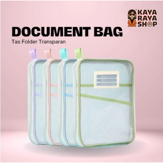 

MAP buku anak sekolah / Map Tas les anak resleting 3 lapis / Zipper Bag A4 / Document Bag Transparan 3 Lapis / Tas Folder Portabel Jaring Penyimpanan Kertas