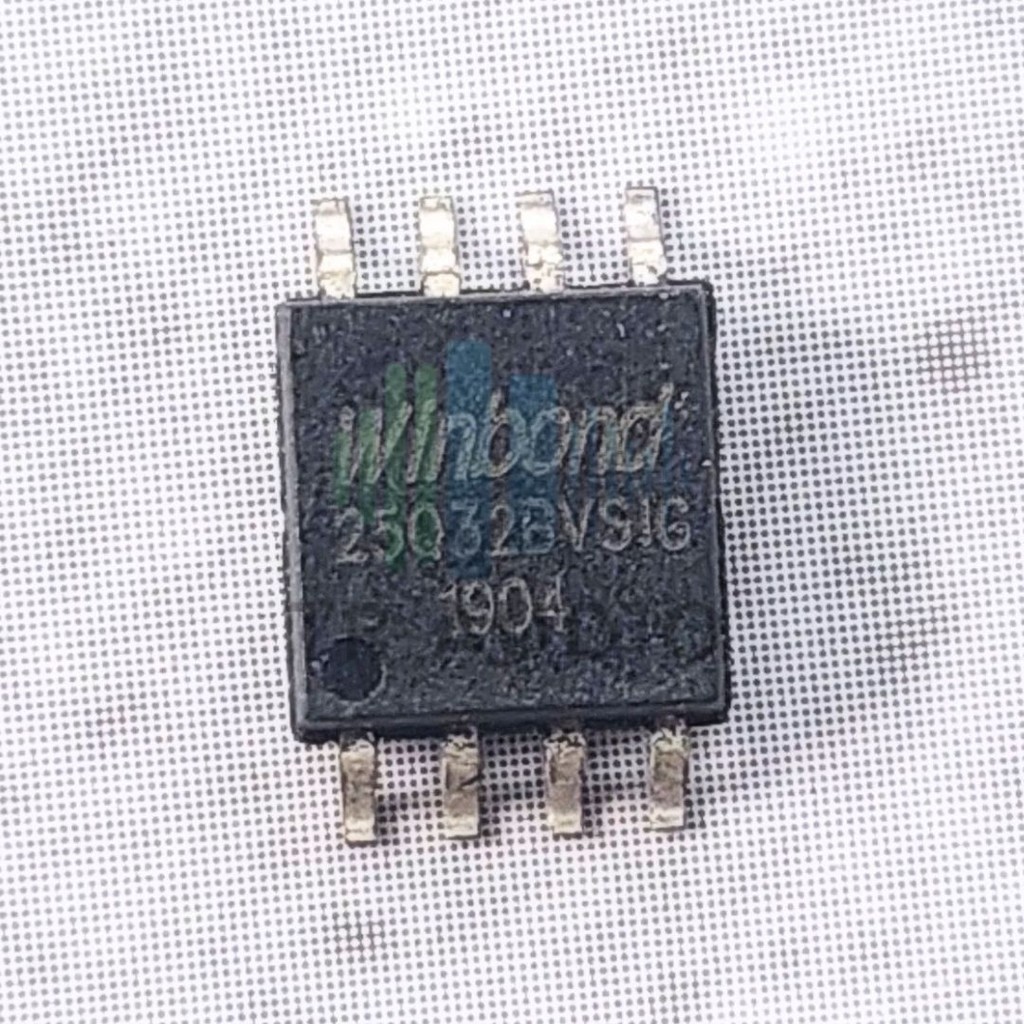 IC W25Q32FVSSIG 32Mbit SPI Flash 4MB SOIC-8 untuk Projek Elektronik