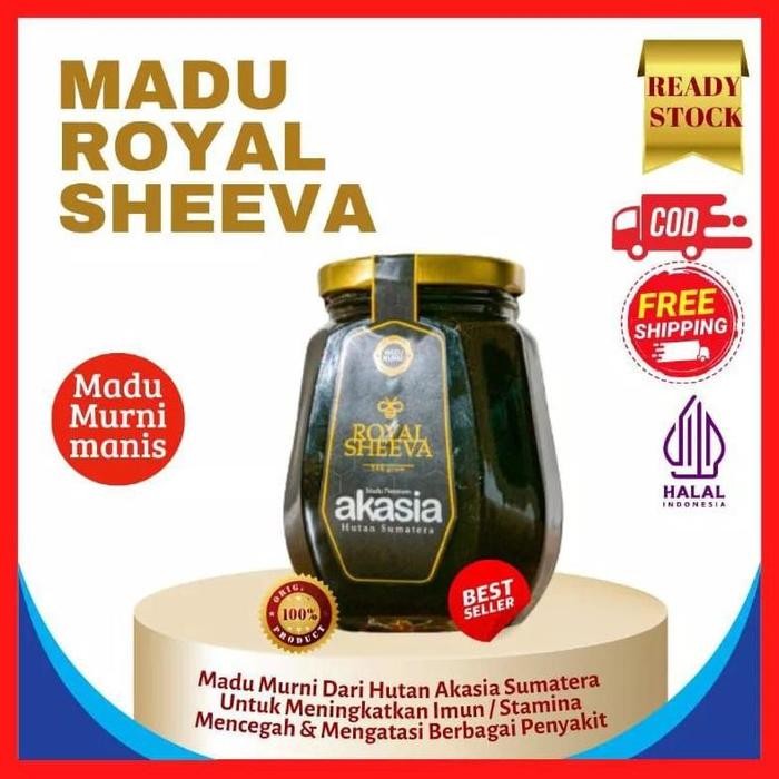 

Madu Murni 100% Royal Sheeva 700gr 1.3kg Premium Halal MUI Asli dari Hutan Akasia Sumatera - 500 gr