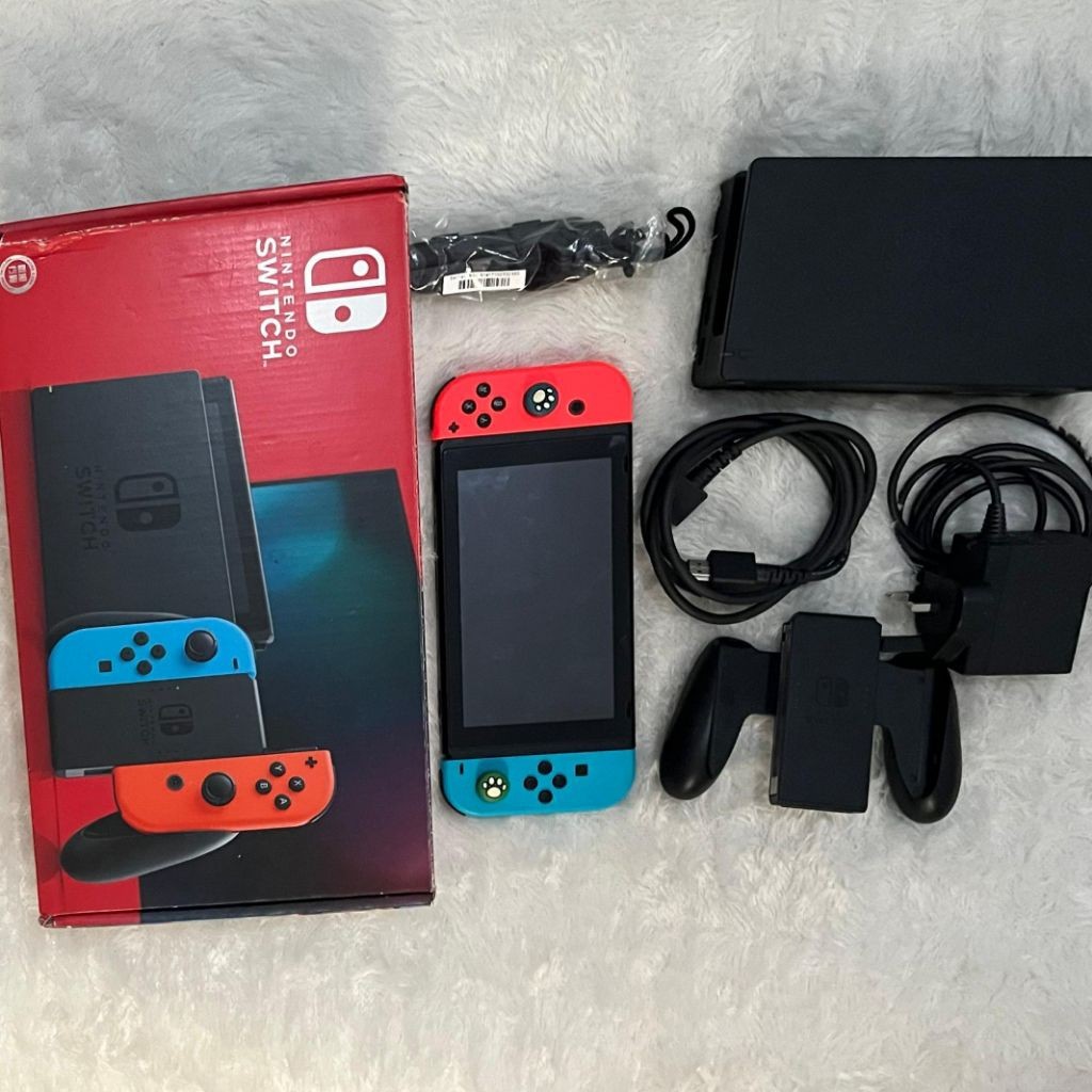 Nintendo Switch V2 Neon CFW fullset