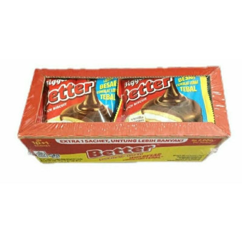 

Coklat Biskuit Better 27 gram ( isi 10 pcs @27gr )