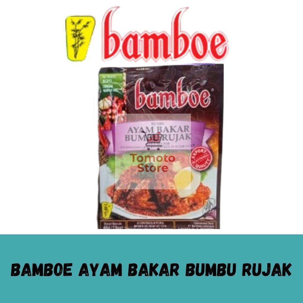 

✨ TOMOTOSTORE ✨ BAMBOE Bumbu Ayam Bakar Bumbu Rujak