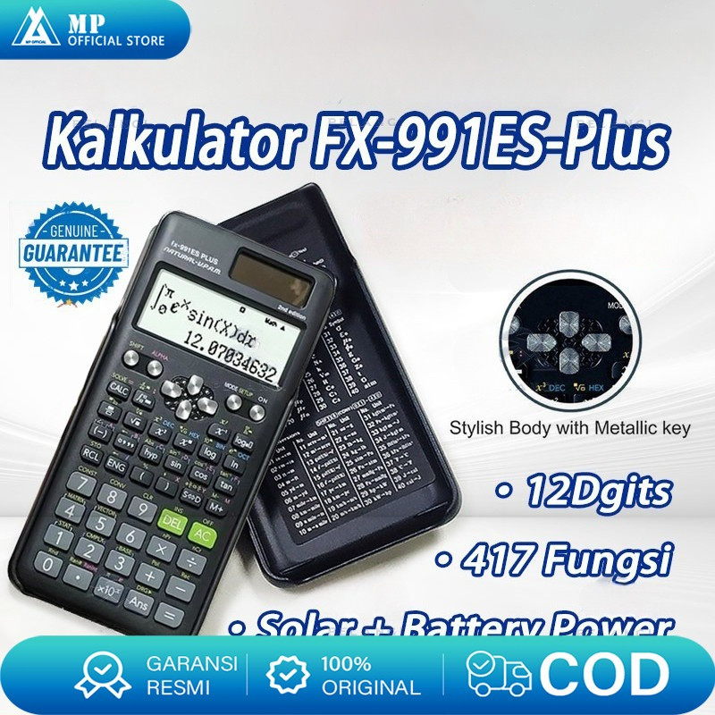 

【COD】Kalkulator Scientific Casio FX 991ID PLUS 2 Ori