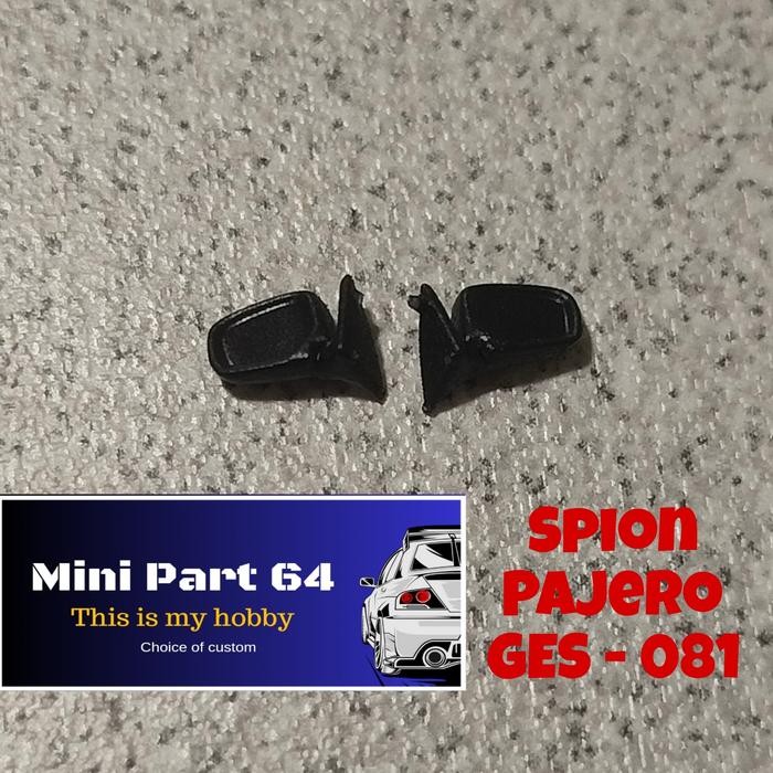 Diorama Diecast Spion Pajero Dakar GES081 Miniatur Skala 64