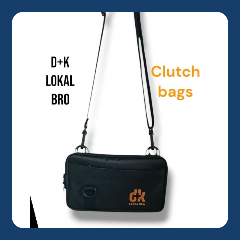tas selempang cluth bag pria wanita tas tangan original lokal