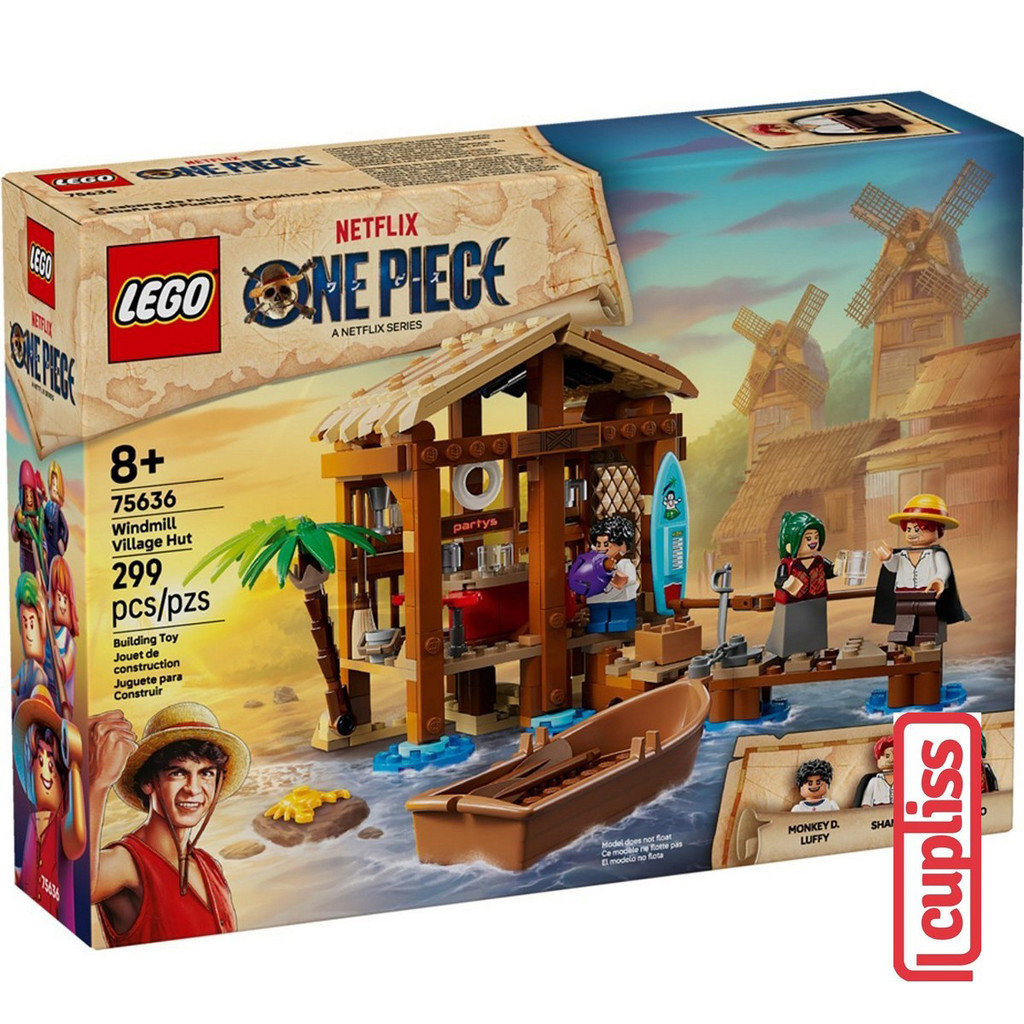 LEGO Original One Piece 75636 Windmill Village Hut Cupliss KG