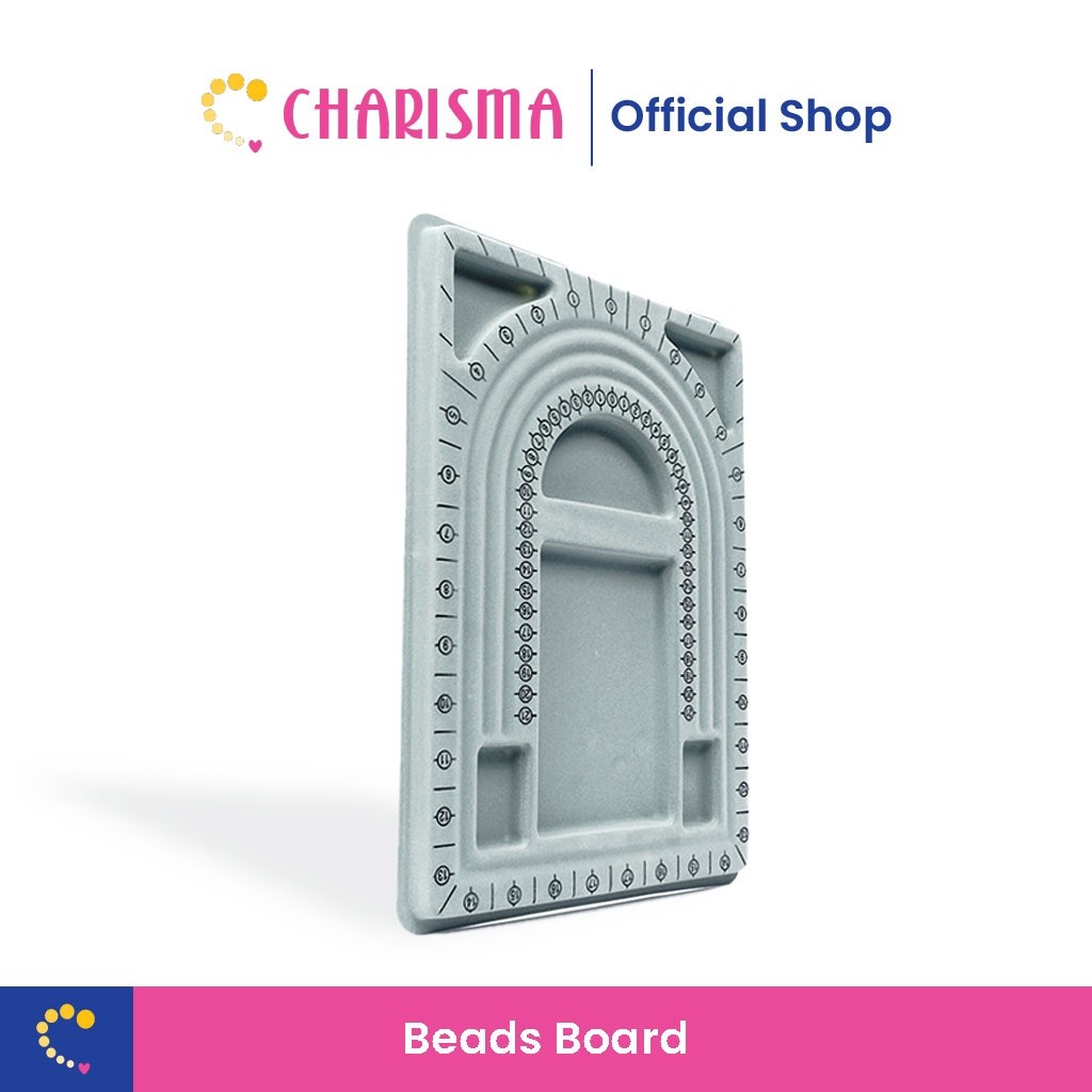 

Charisma Papan Manik-Manik - Flocked Bead Board For DIY Bracklet - Papan Alat Ukur Aksesoris Gelang DIY