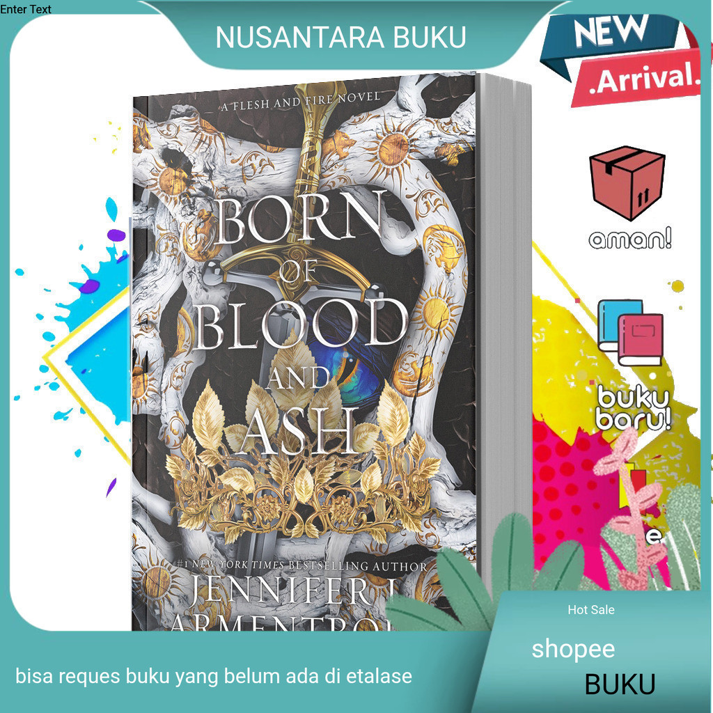 Buku Born of Blood and Ash (Flesh and Fire, #4) by Jennifer L. Armentrout