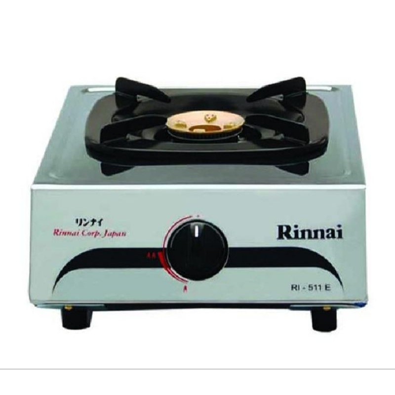 kompor gas rinnai 1tungku 511E stenlis