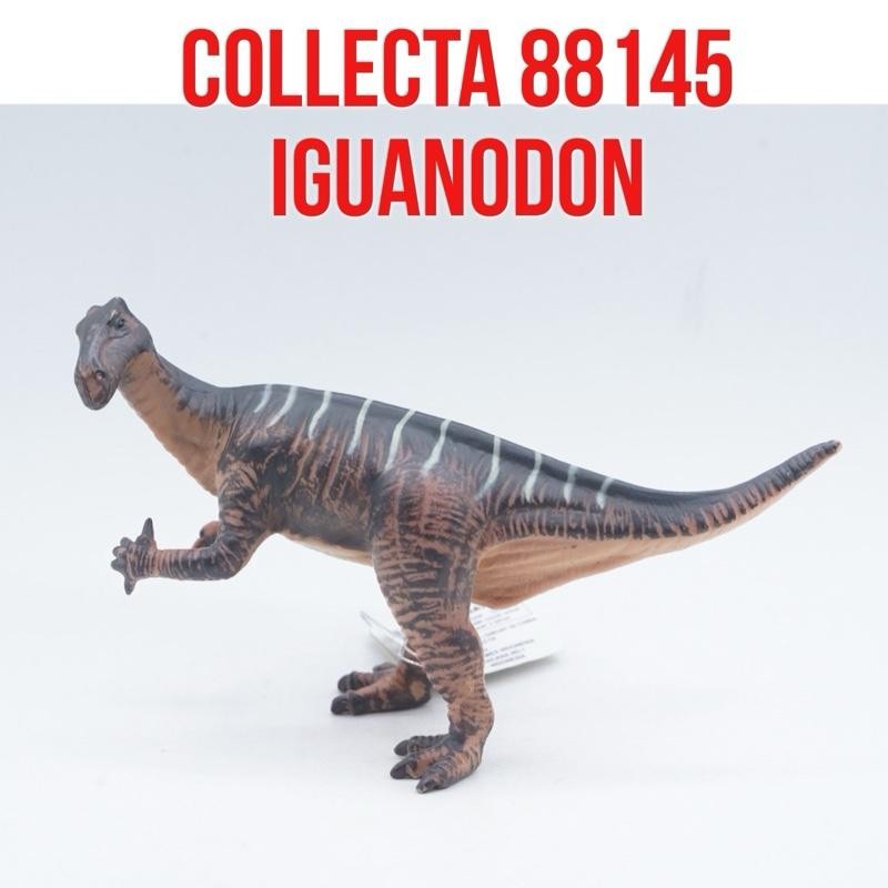 Collecta 88145 Iguanodon Prehistoric Dinosaurs Dinosaurus Figure Pajangan Mainan Figure Binatang Min