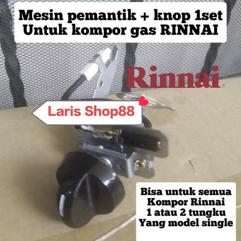 Mesin Pemantik Api Kompor Gas RINNAI Grade Ori Semua Merk RINNAI Yang Model Single