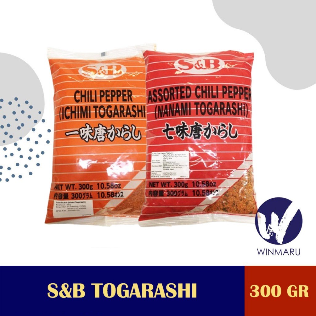 

S&B Togarashi - cabe bubuk - 300gr - Shichimi Ichimi