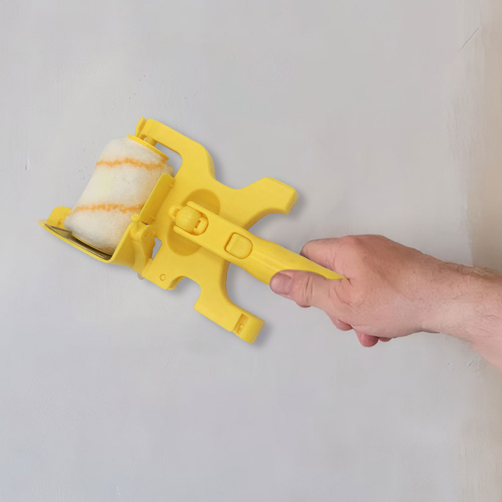 

Paint Edger Roller Brush Paint Edger Roller Brush Wall Repair Tools with Extra Replacement Roller Brush for Trim Corner Painting