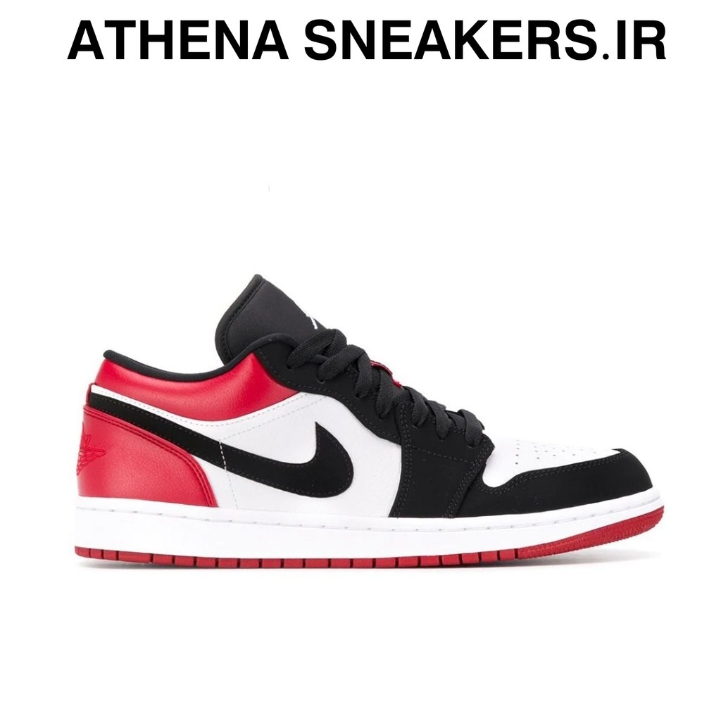 Sepatu Air Jordan AJ 1 Low Black Toe BNIB Original
