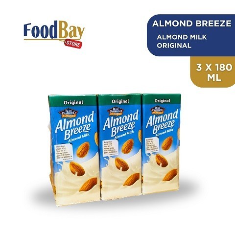 

BLUE DIAMOND Susu Almond Breeze Milk Rasa Original 180 ml