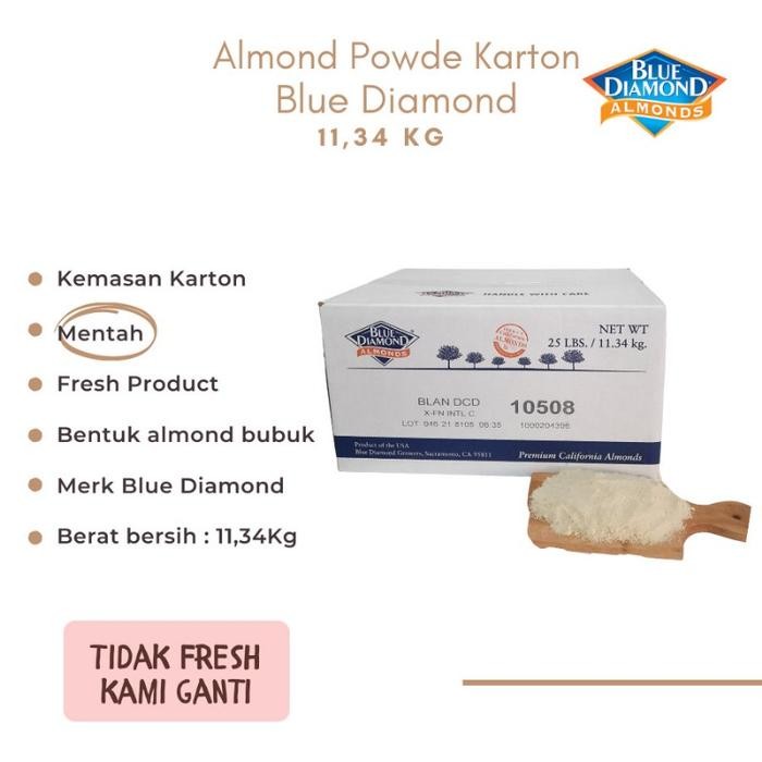 

Almond Powder Karton Blue Diamond 11,34Kg