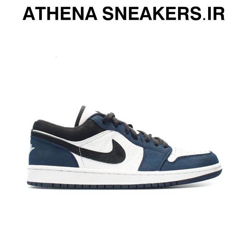 Sepatu Air Jordan AJ 1 Low Navy BNIB Original