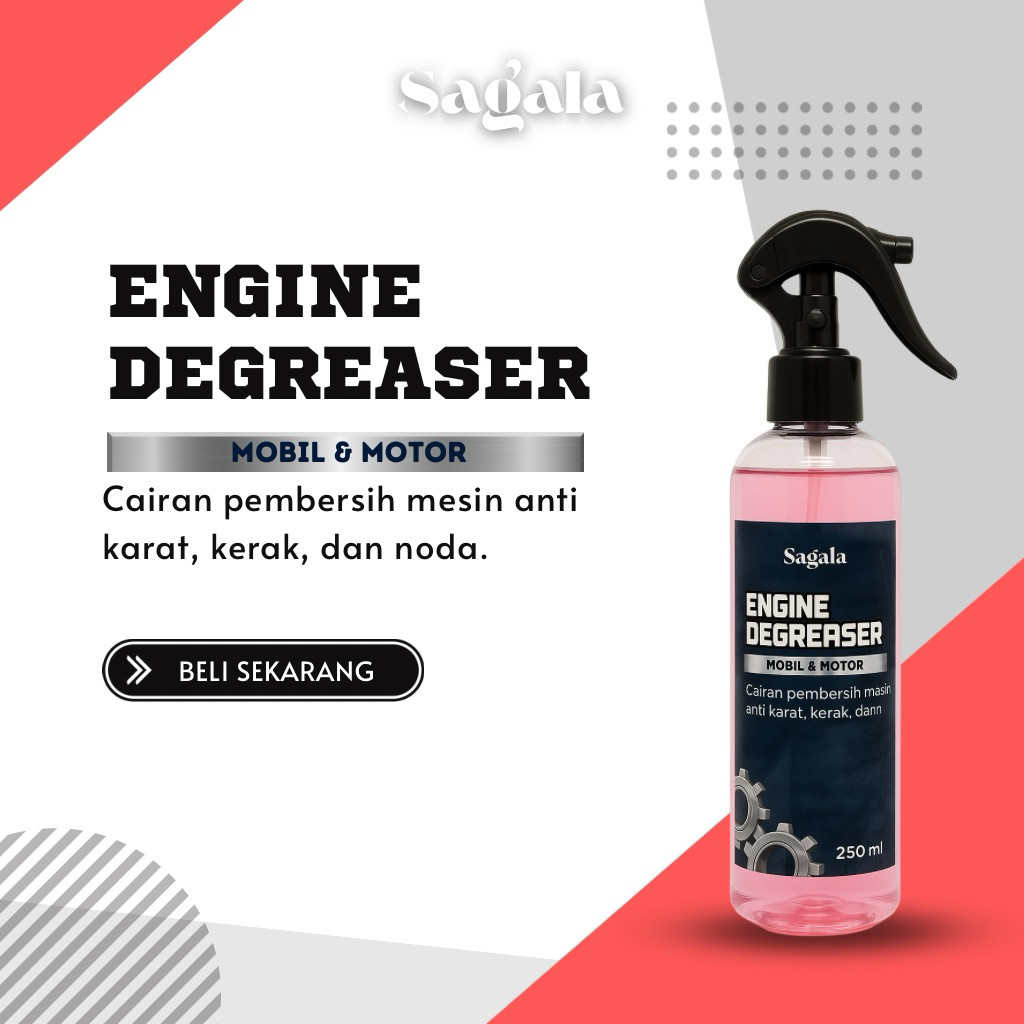 PEMBERSIH KERAK MESIN ENGINE DEGREASER ORIGINAL DENZ AUTO DETAILING