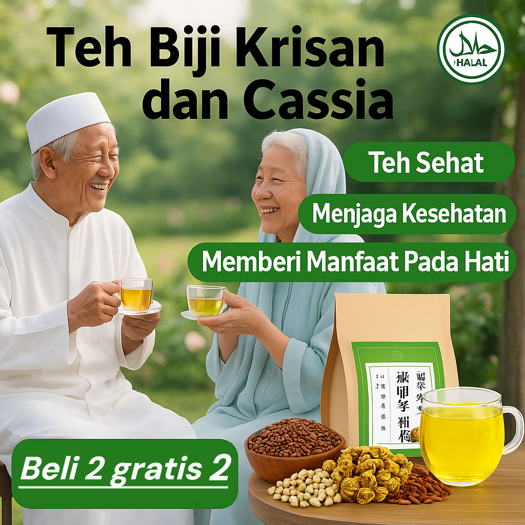 

✨Beli 1 gratis 1✨Teh Dandelion, Krisan dan Biji Cassia/Teh Sehat-obat kanker herbal Teh/obat kanker china Teh