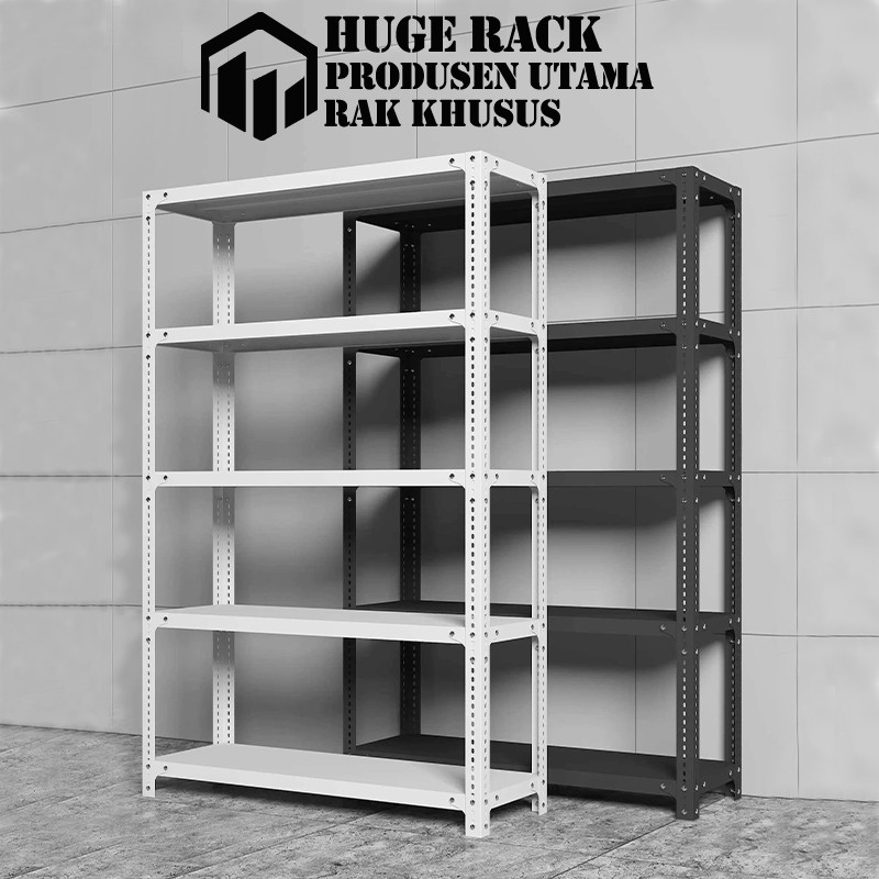 

Rak Besi Siku 5 Susun 200CM Rak Gudang Rak Dapur Rak Barang Rak Buku Besi Rak Besi Susun Serbaguna