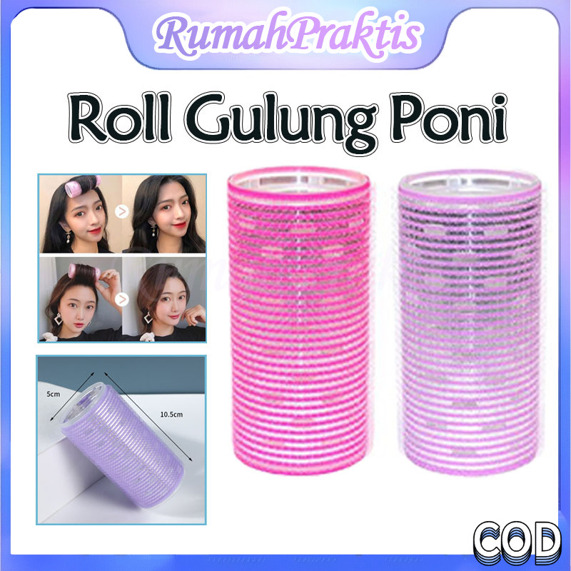 roll rambut keriting gulungan rambut poni hair curler / gulungan rambut poni hair curler/ roll rambu