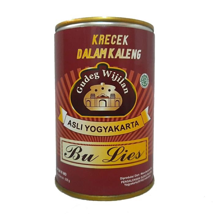 

[TERLARIS] Gudeg Kaleng Wijilan Bu Lies All Varian Special Promo - Sambel Krecek[TERLARIS ]