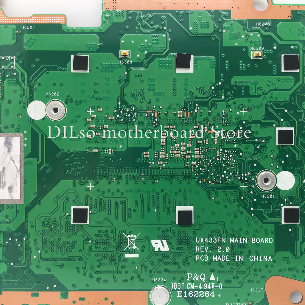 KEFU UX433FA Motherboard For ASUS Zenbook 14 UX433F UX433FN U4300F Laotop Mainboard W/I3-8145U I5-82