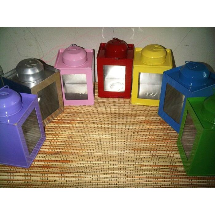 

[STOK TERBARU] Berkualitas Kaleng Kerupuk Jadul Mini Ukuran 7x9cm Pre Order Banyak Zanjabil Craft Paling Larish