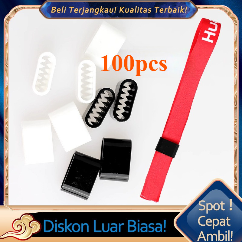 

100PCS Plastik Lock Ring Untuk Gelang Lanyard Ring Lock Gelang Event dan Tiket Gelang