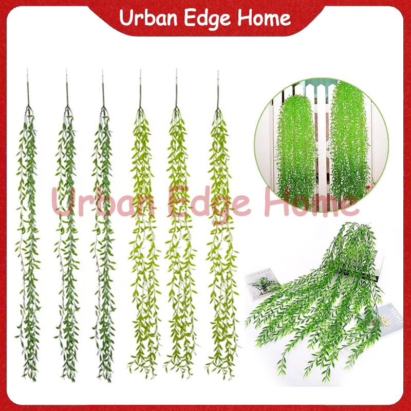 Daun Juntai Likanyu Lee Kwan Yu Hoya Costa Plastik Artificial / Rambat Urai Gantung / Tanaman Daun J