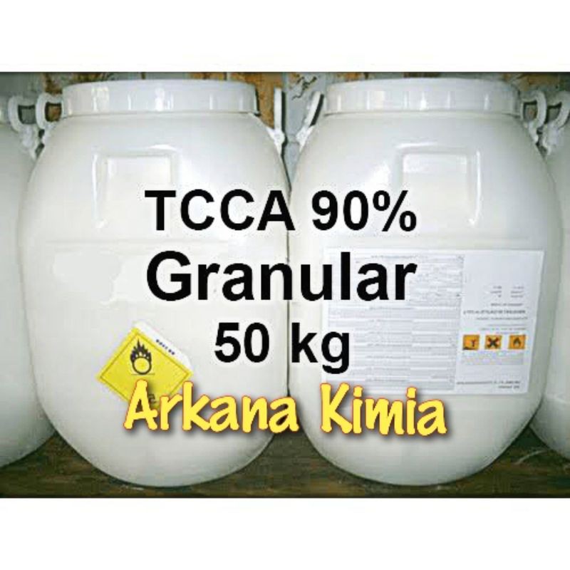 TERLARISGranular 1 Pail 50 Kg / Kaporit Granular 50 Kg / Chlorine Granular TCCA 90% Granular 1 Pail 