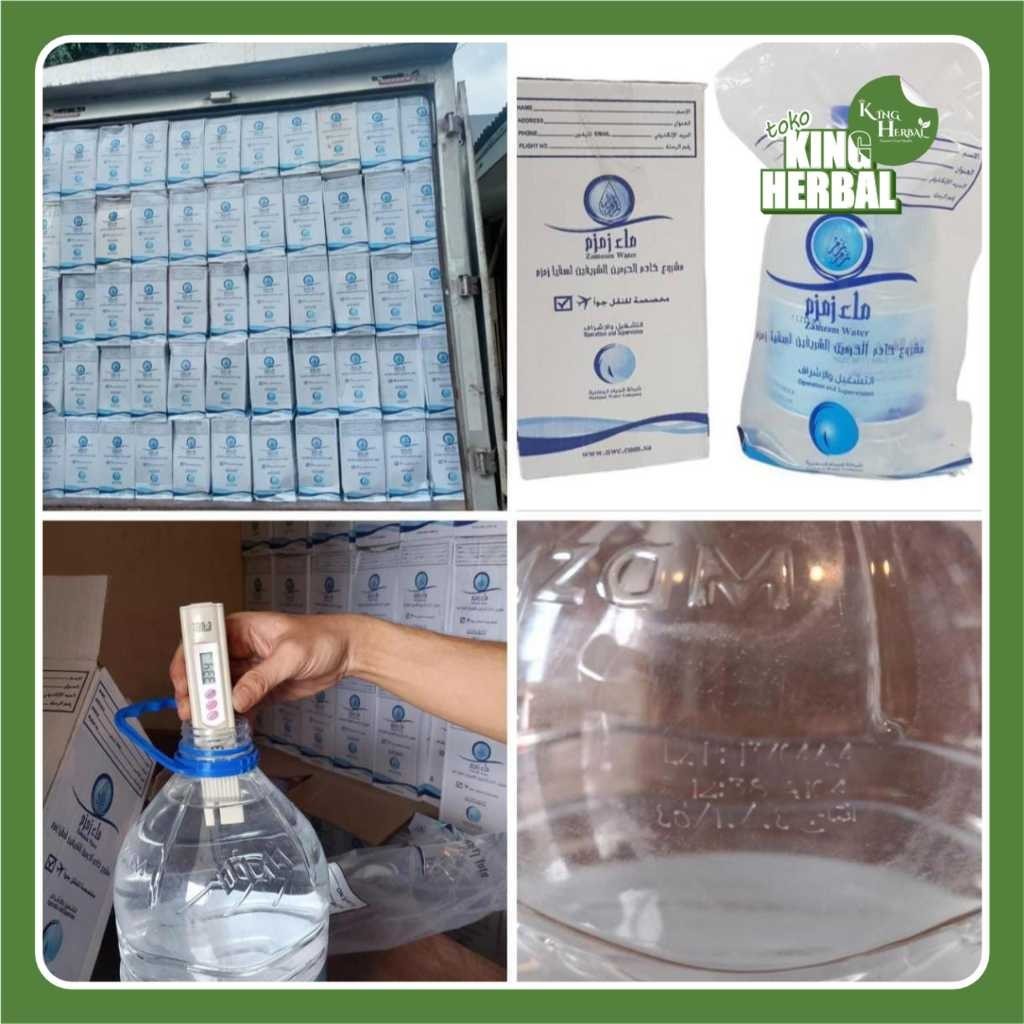 

Air zam zam asli arab 5 liter original dan garansi